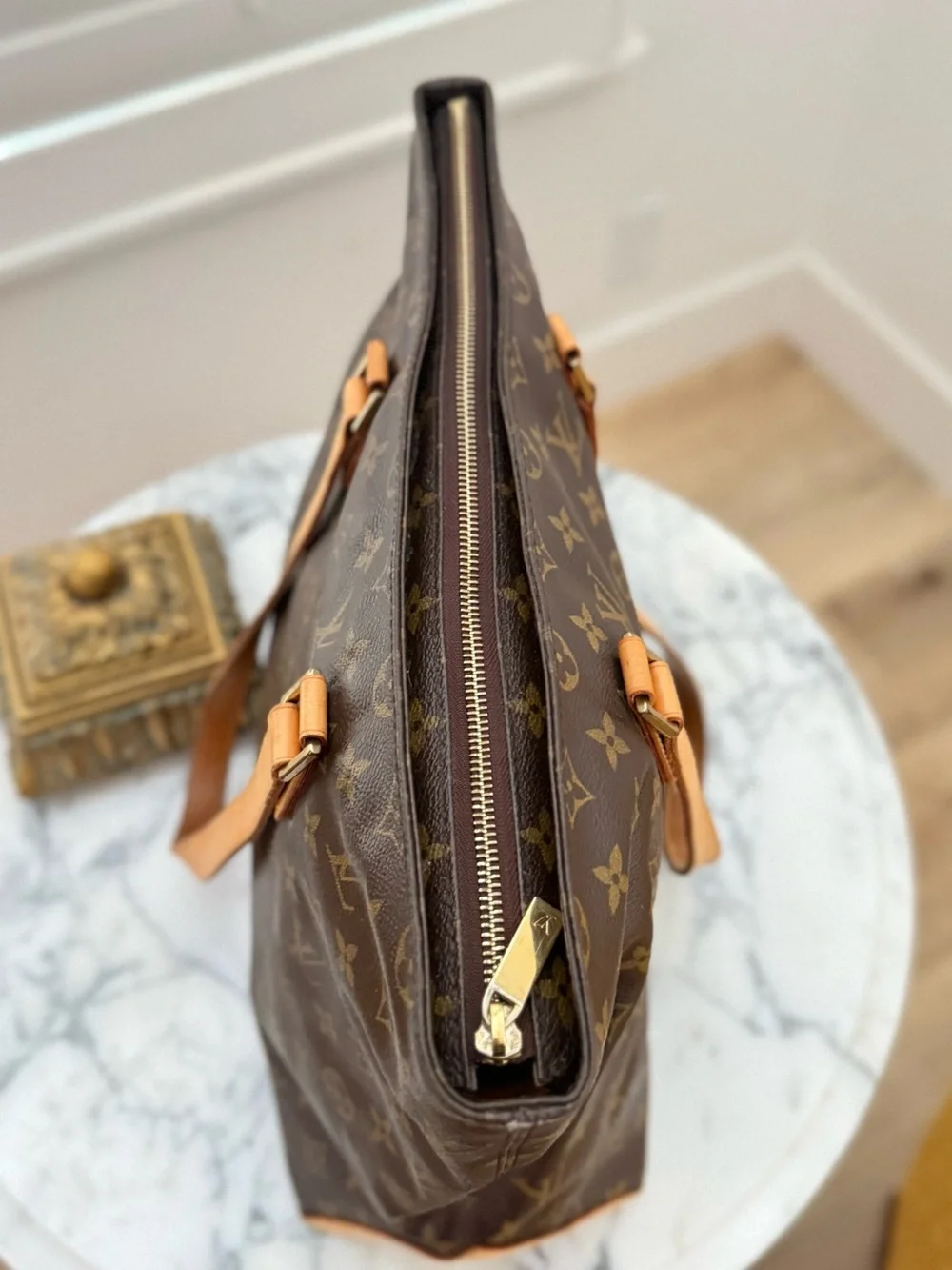 Louis Vuitton Monogram Cabas Tote - Picture 6 of 13